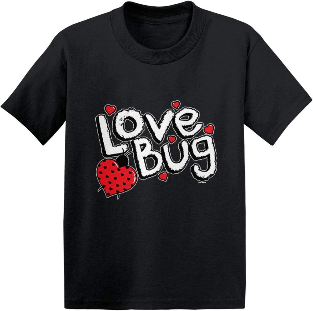 Cute Love Bug Heart Ladybug Graphic T-shirt