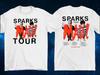 Sparks Band 2025 MAD! Tour Double Sided T Shirt Full Size S-5XL Unisex T-Shirt