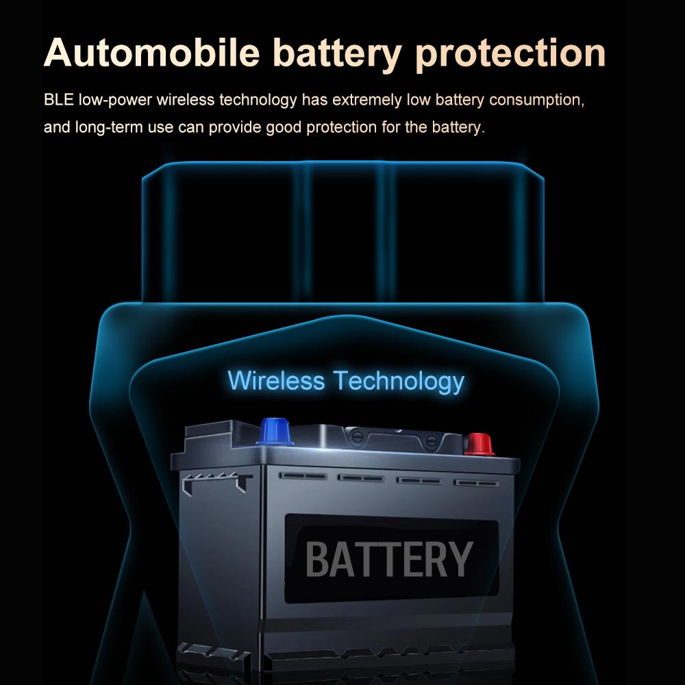 Car OBD2 Code Reader Auto Diagnostic Tools Universal With Switch DA100 Engine Battery Test Car Accessories OBD 2 Scanner Erase Fault Code