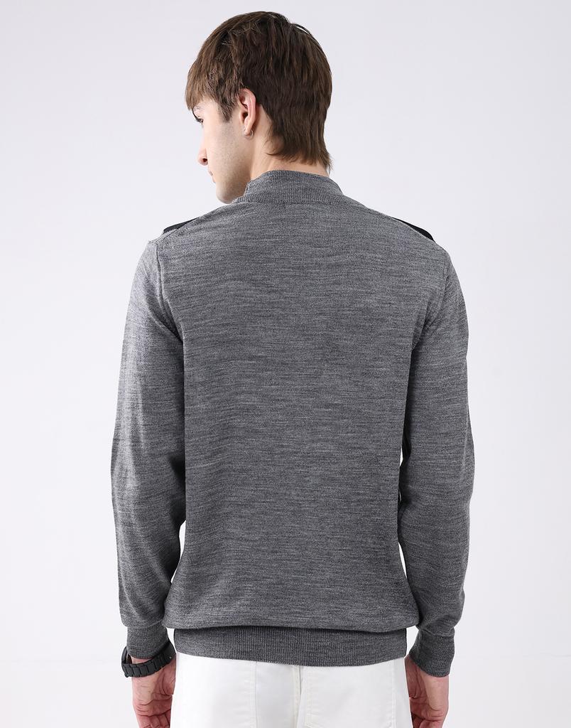 Monte Carlo Men's Mock Neck Full Sleeve Pullover