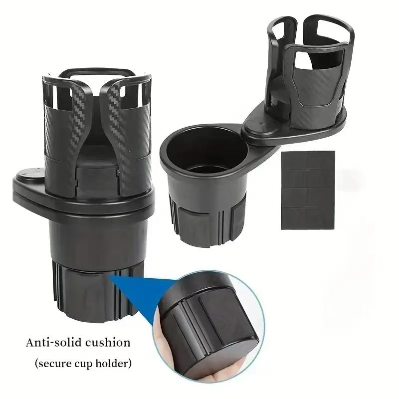 Car Cup Holder Expander for Adapter Adjustable Multifunctional Dual with Phone Aromatherapy Organizer