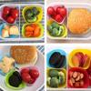12/24 Peças Divisórias de Silicone para Marmita Divisórias de Bento para Marmita Divisórias de Prato Copos Molho de Salada Para Acessórios de Almoço de Crianças