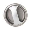ABS Plastic Switch Button Stainless Steel Wiredrawing Panel Door Lock Accessory for Bathroom Motor Homes Dining Car