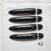 Door Handle Cover Trim for Renault Espace 4 IV MK4 Accessories Plastic Imitation Carbon Fiber