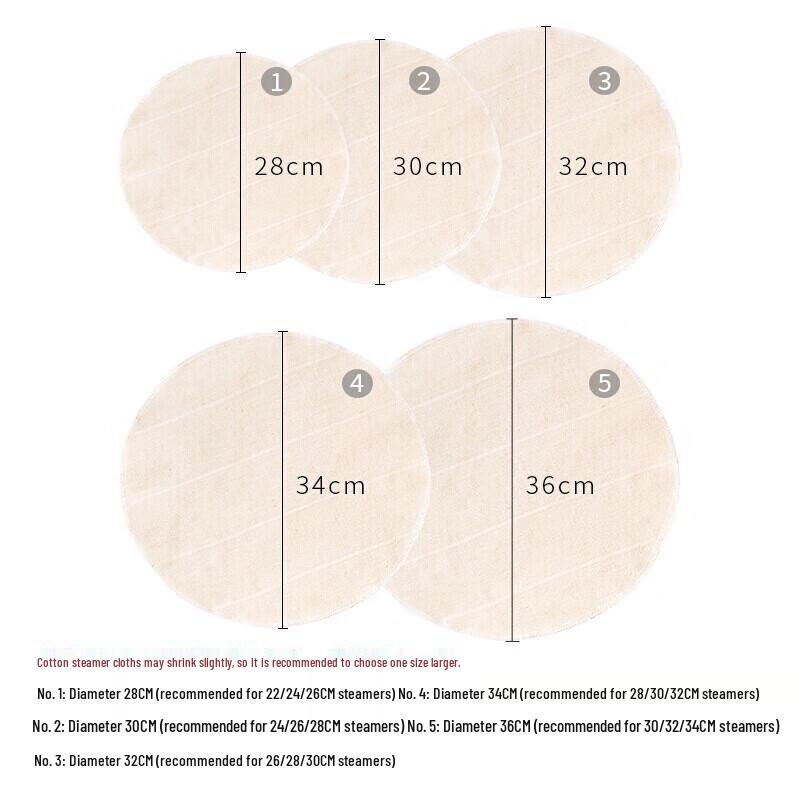 Baicaoyuan Steamer Liners & Cloths