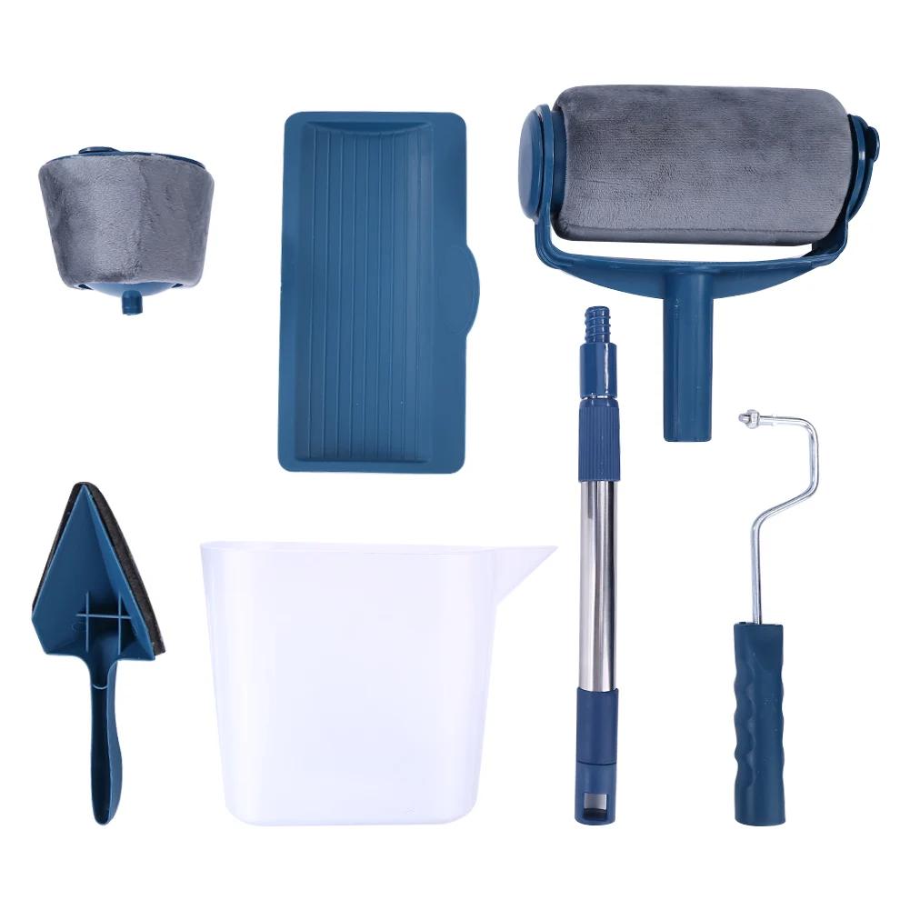 Professional Wall Paint Roller Brush Set Household Wall Decorative  Painting Brush DIY Corner Painting Rolling Brush Handle Tool