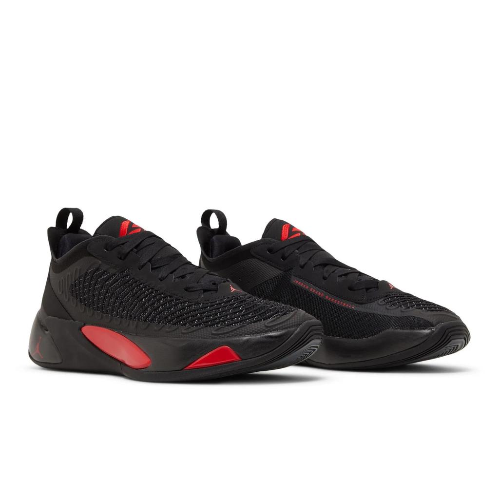 Air Jordan Luka 1 'Bred' (Unisex) Black / University Red / Dark Grey Basketball Shoes DN1772 060