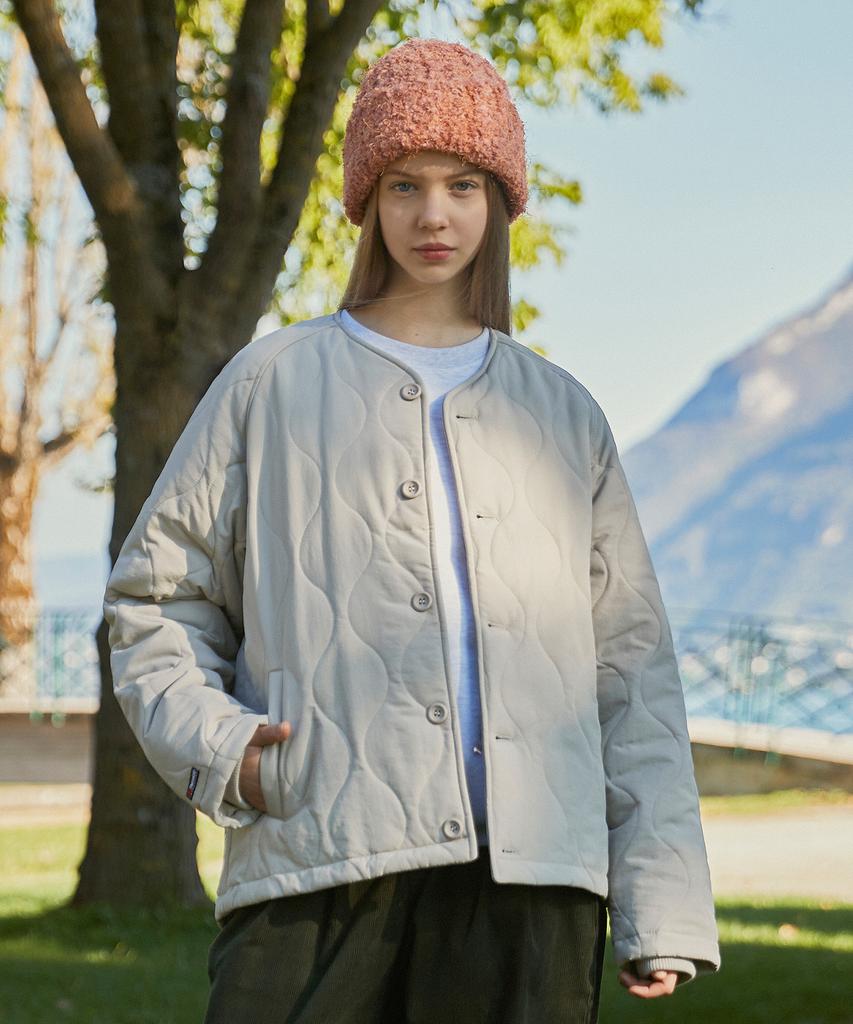 Fluke 3M Thinsulate Quilted Lightweight Padded Jacket Grey Fpj201