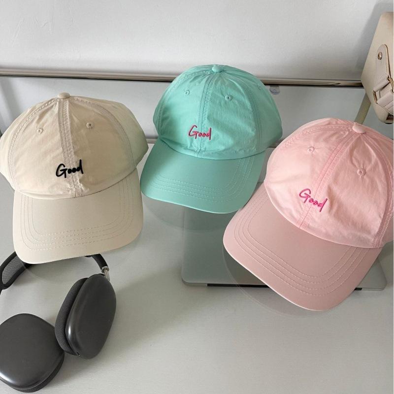 Letters Quick Dry Breathable Baseball Hat for Women Spring and Summer Cool Outdoor Sunshade Couple Baseball Cap