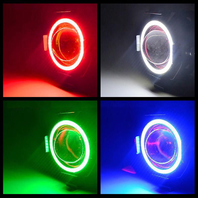 Additional LED Spotlights with Fog Light Capabilities for Clear Night Motorcycle Riding