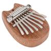 8 Tonowa Kalimba Mini Pianino Kciukowe Prezent dla Dzieci Instrumenty Rekreacyjne Plenerowe Kształt Kocich Uszu