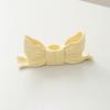 Romantic Ceramic Bow Candle Holder Elegant Bowknot Shape Candlestick Durable Candle Stands  Party