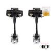 EDP1278-1 2 Pieces Rear Door Hinge Stop Check Strap Limiter for Fiat Bravo 198 Lancia Delta MK3 844 2008-2014 51805582