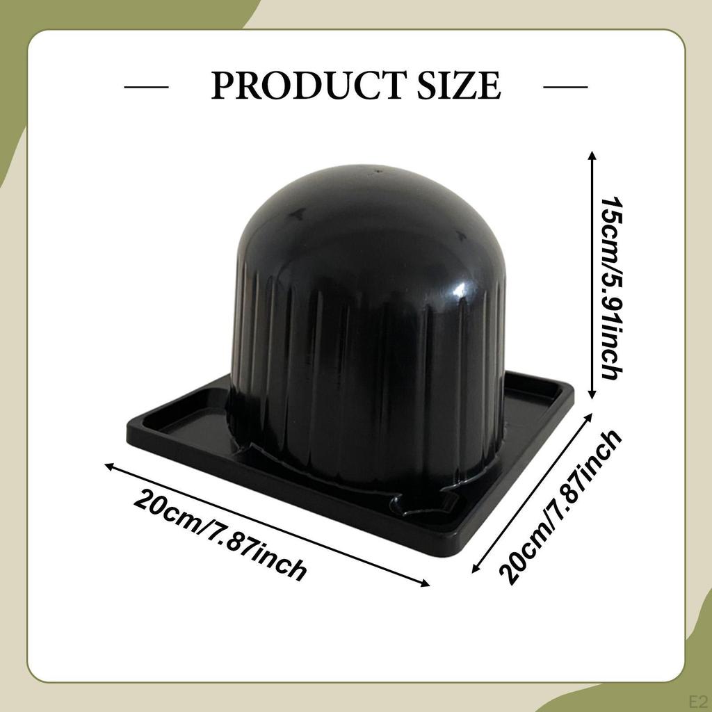 Head Stand Storage Holder Dome Shape Stylist Gifts Sturdy with Drainage Slot Tabletop Display Rack