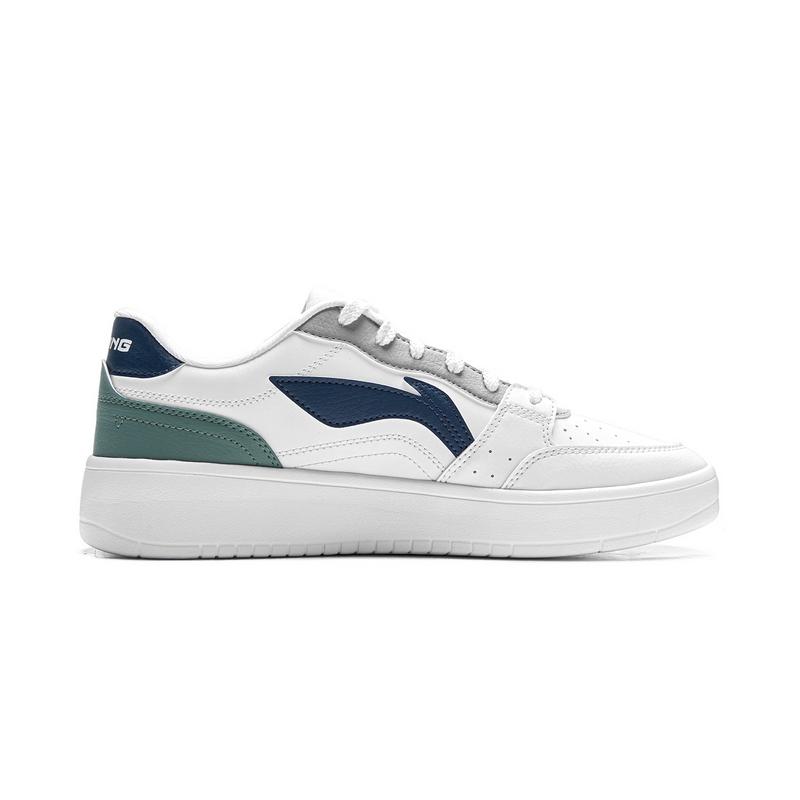 Li Ning Sycee Slip Resistant Cushioning Abrasion Resistant Lightweight Breathable Low Top Skateboard Shoes Men's AGCV143-5