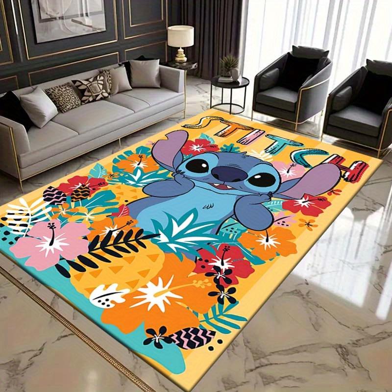 

1pc Cute Stitch Carpet Durable Non-Slip, Perfect for Indoor & Outdoor Living, Bedroom, Office, and More, 60cm by 90cm