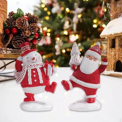 Vánoční stolní ozdoba Pryskyřičné figurky Miniatury Dekorace pro domov