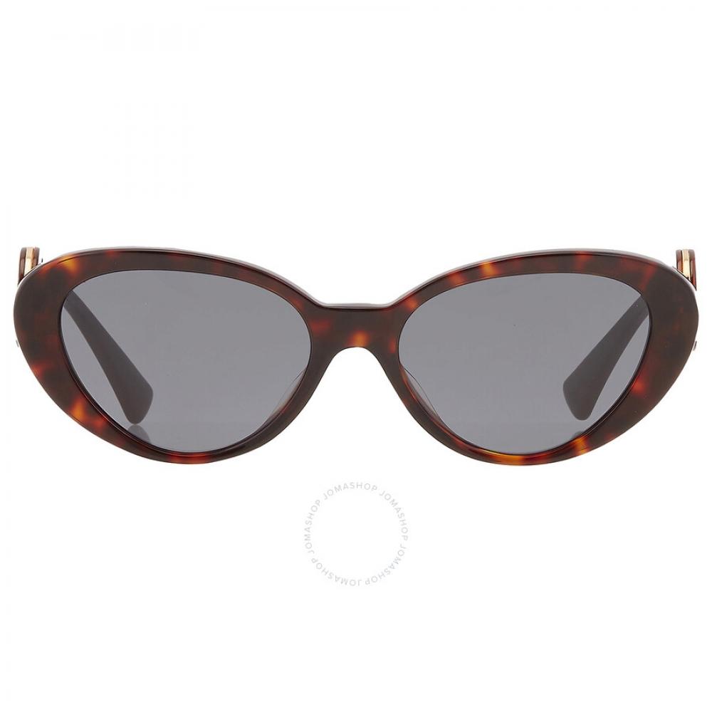 

Versace Dark Grey Cat Eye Ladies Sunglasses VE4433U 108 87 54