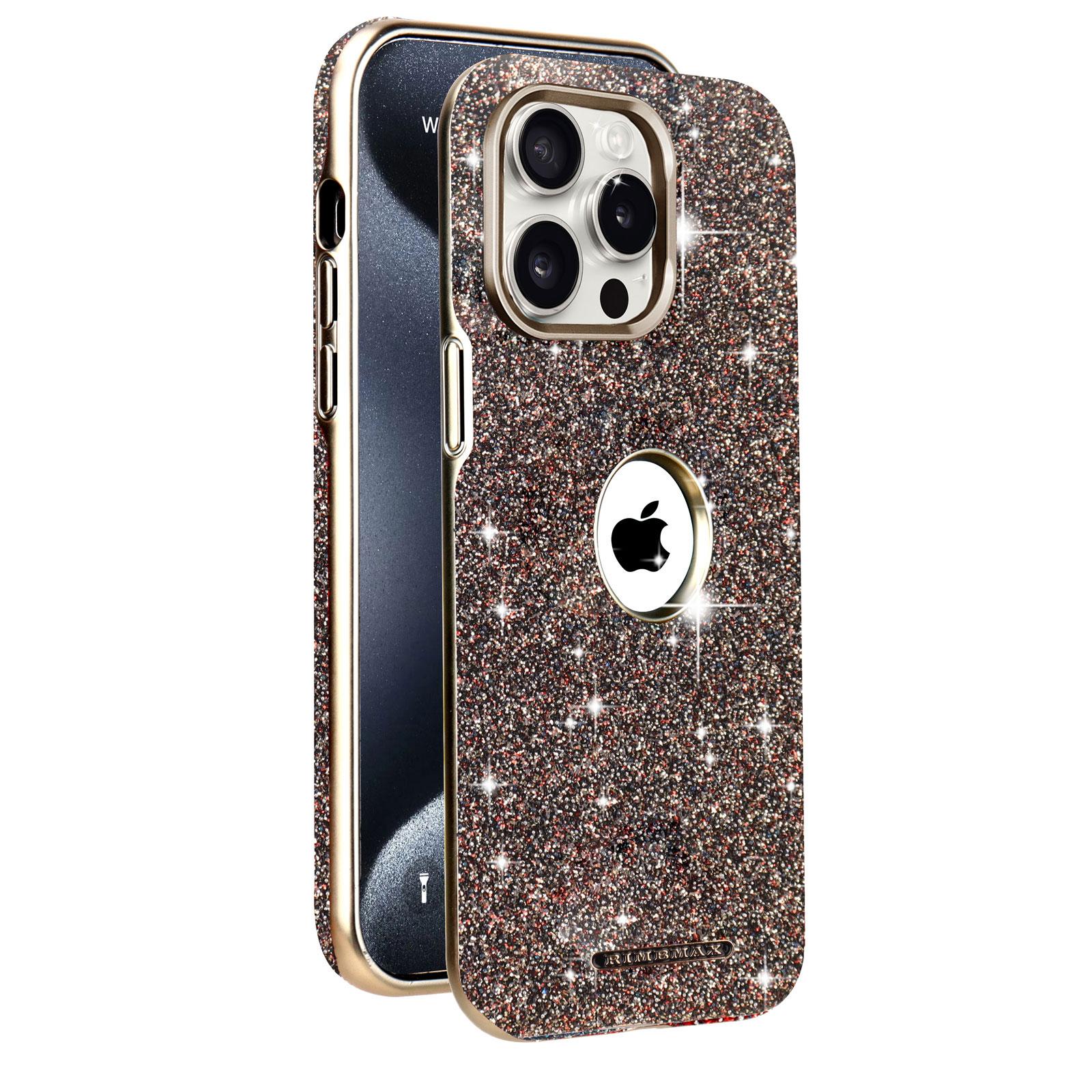 

Роскошный блестящий магнитный чехол для iPhone 16 15 14 Plus 13 12 Pro Max, чехол со стразами и гальванизированной рамкой для женщин, девушек, для нее iPhone 15 Pro Max кофейный