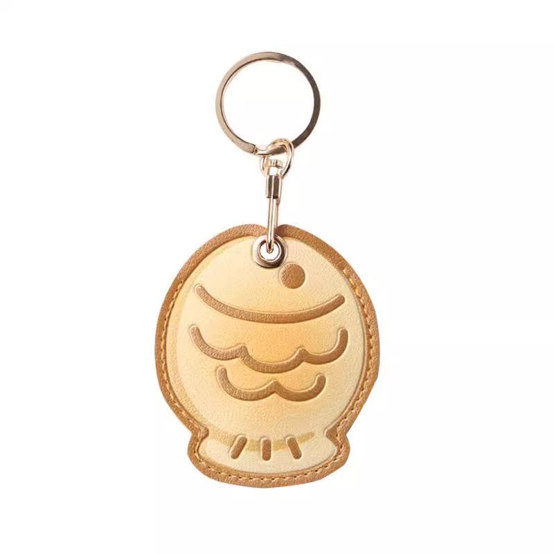 Newcomer 1.38 Exclusive: Cartoon Fried Egg Toast Card Holder, Mini Teardrop & Round Shape