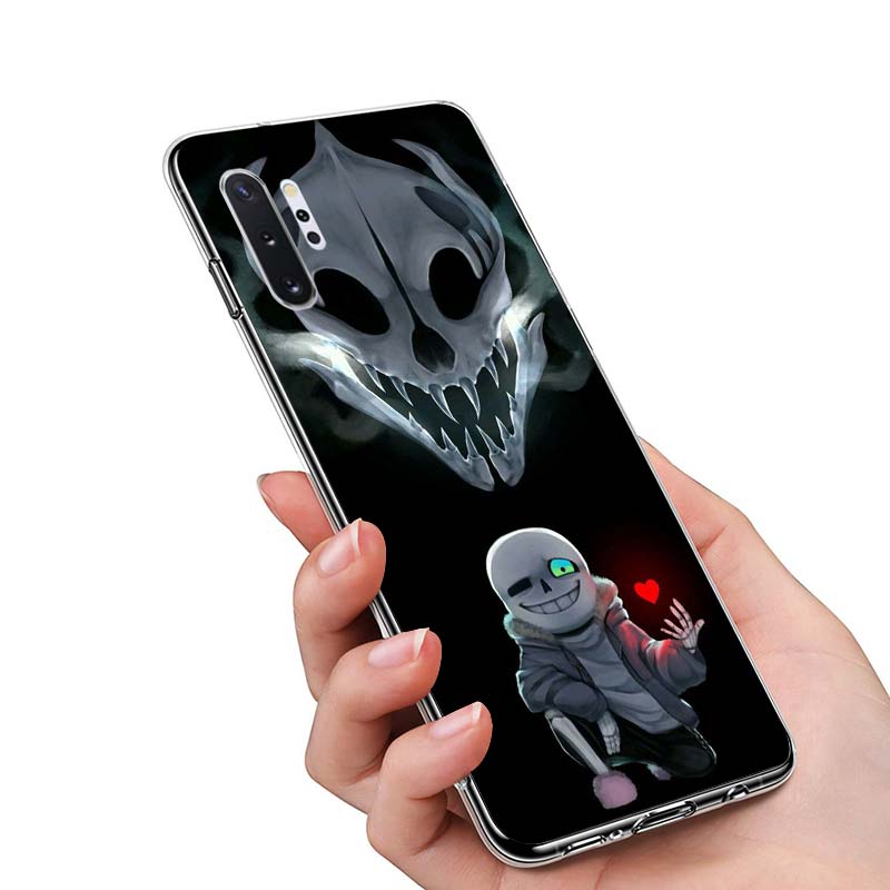 Undertale Papyrus För Samsung Galaxy Note 20 10 9 8 Plus Ultra Lite M21 M31 M31S M10S M20 M21 M32 M12 Mobilskal