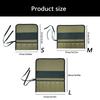 Sturdy Water resistant Tool Organizer Roll Up Pouch Foldable for Portable Storage Featuring Multiple Pockets Quick Access