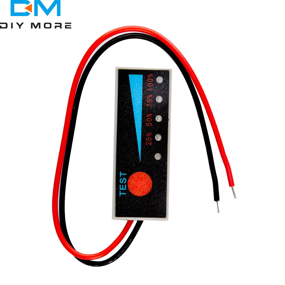 BMS 5S 21V Electricity Indicator Board 18650Lithium Cell Power Display with LED Battery Power Percentage Indicator