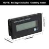DC 12V 24V 36V 48V 72V Batteriekapazität Spannungsmesser mit Alarm, Batteriekapazitätsanzeige, Batterieanzeige Monitore