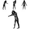 Children's Horror Skeleton One-piece Tights For Halloween And Cosplay Fun