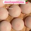 Strawberry Moist Slow Rising Bread Bun Squishy Toys Soft Sensory Fidget Toy for Stress Anxiety Relief ADHD Gift for Kids Adults
