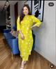 Damen Designer Top Tunika Kurta Hose Set Indisches Bollywood Kurti Cord Set Kleid
