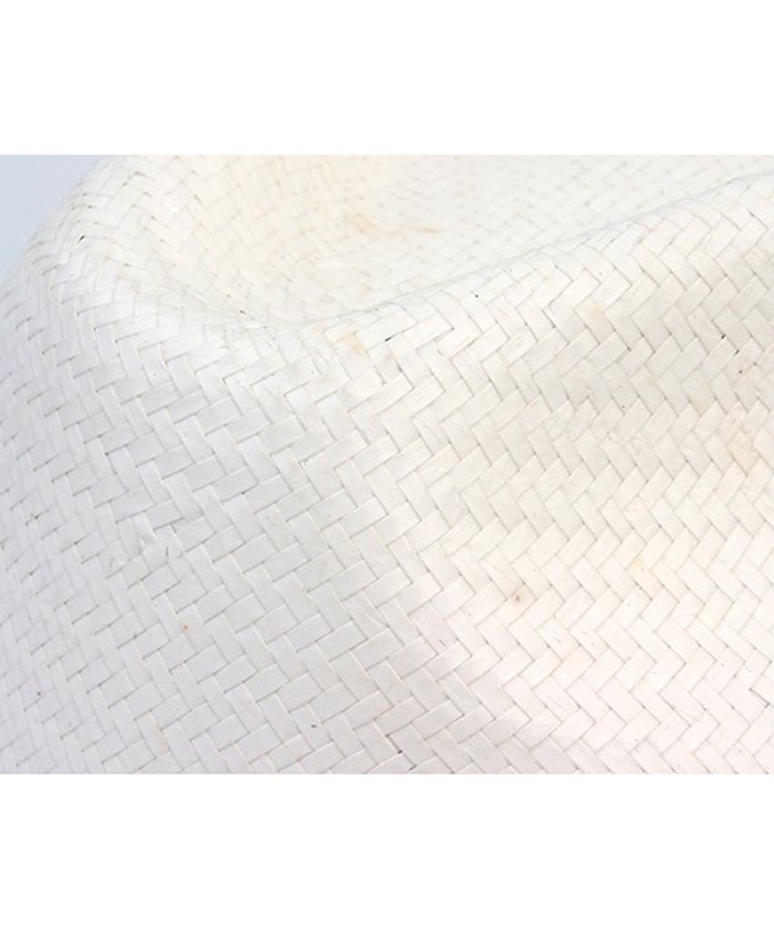 Yunibeosyeolkemiseuteuli Bu Gentle Line White Fedora Summer Hat