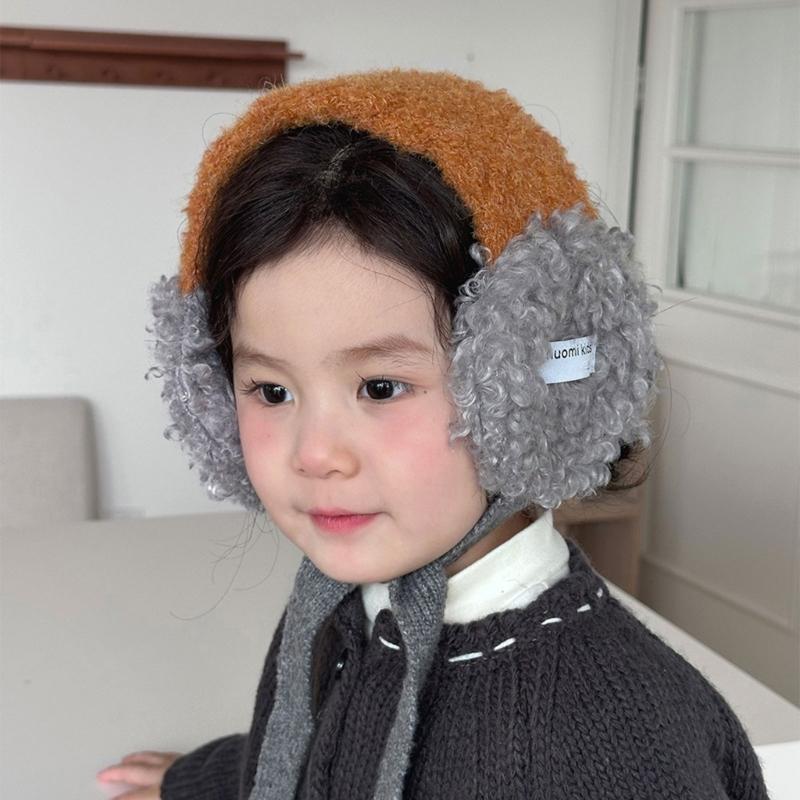 Knit Ear Muffs for Children Ages 3 to 12 Providing Excellent Warmth Adjustable Headband for Secure Fit Winter Protection