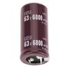 2PCS 6800uF Capacitance Snap in Capacitor 63V Voltage Rating Filtering Capacitor