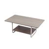 Coffee Table 2 Tier Minimalist Stylish sy to Cln Living Room Center Table for Home