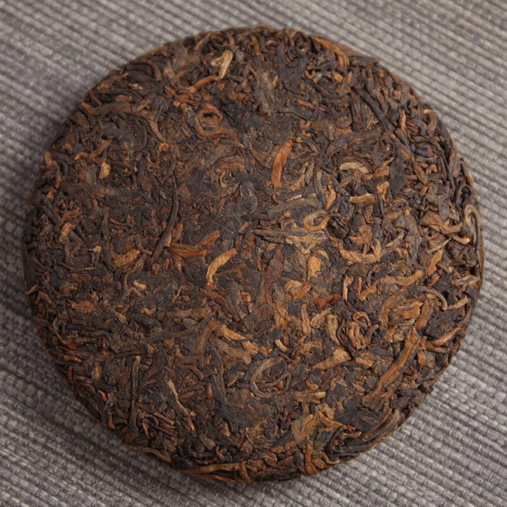 Yunnan Golden Bud Puerh Tea Cake 100g Ripe Raw Material Small Palace Cake