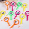 10Pcs Cute Mini Plastic Handbell Rattle Drum Instrument Toys for Kids Birthday Party Favors Baby Shower Gifts Pinata Goodie Bag