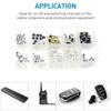 250/200/100pcs Car Remote Control Switch Buttons 25 Patches In 10 Specifications for Tablet Computer Car Key Button Switch Relay Switches Seat 3