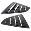 2 st Bilsida Bakre Fönster Jalusi Lucka Kåpa Trim Passar för 2018-2021 Luftutsläpp Jalusi Dekorationslist Karosskit