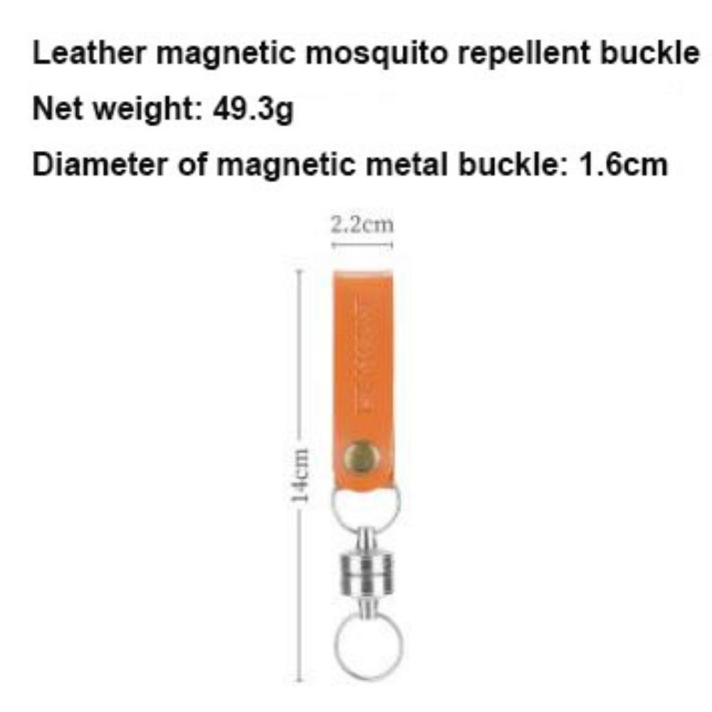 

14*2.2cm Outdoor Leather Hook Portable Incense Holder for Hiking Camping Climbing Picnic коричневый