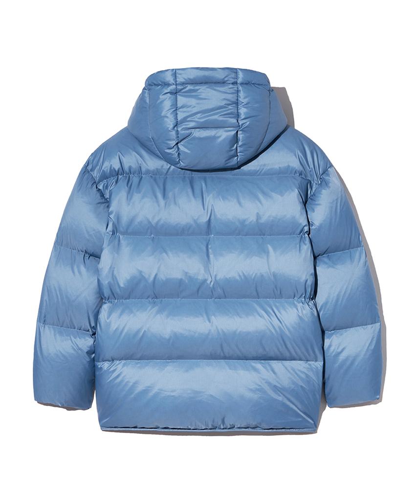 Yale Waist String Cloud Down Padded Jacket_Blue