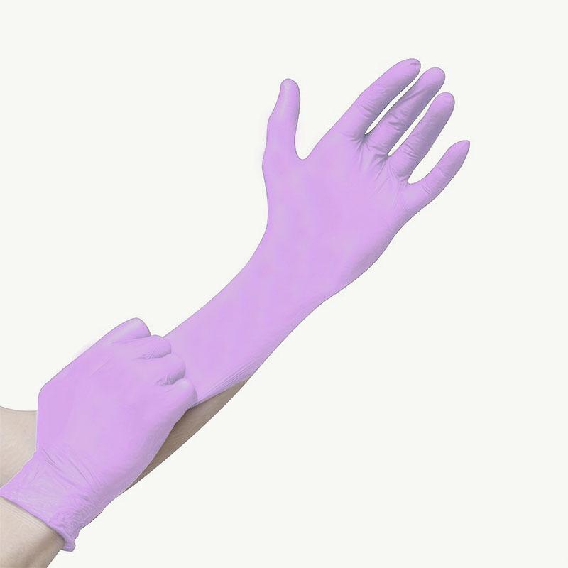 100-1 Disposable Nitrile Gloves -Waterproof, Durable, Lightweight, Suitable for Home Cleaning, Hair Dye Applications - Multifunctional Cleaning Gloves