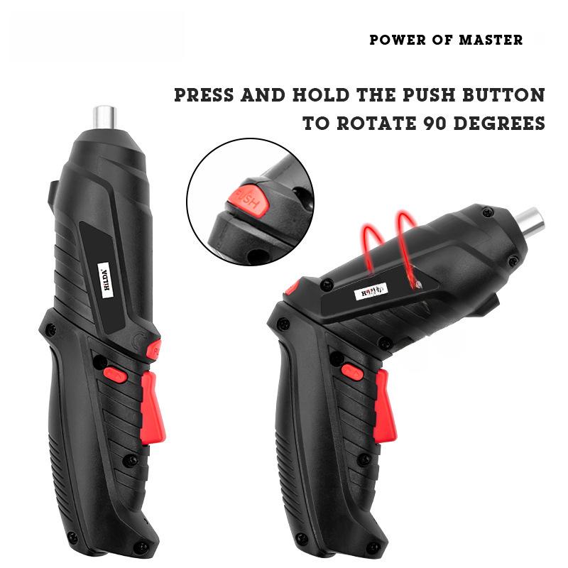 Hilda Rechargeable Multi-Function Mini Electric Screwdriver Set