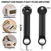Jar Opener Bottle Opener Multifuction Retractable Magnetic Can Opener Kitchen Gadgets for Weak Hands and Seniors with Arthritis