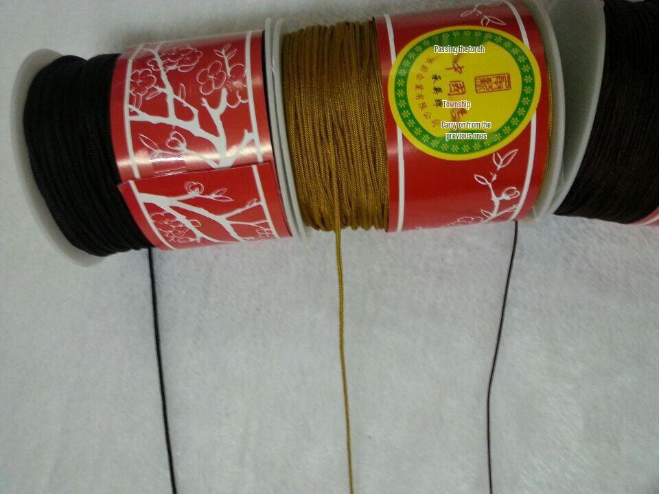 Large Spool Jade Thread: Lines A, B, C, Nos. 11 & 13, for Chinese Knot String and Necklace Crafting