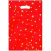 10pcs 16x24cm Party Goodie Bags with Handle Treat Bags Disposable Gift Bag  Holiday
