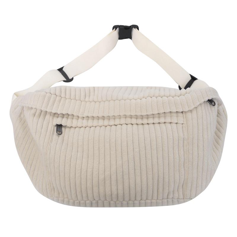 Fashi Bauchtasche Cord Damen Gürteltasche Phe Handtaschen Street Casual Brusttasche Große Kapazität Unisex Schulter Crossbody Taschen