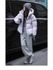 Women's 2025 Snow Mountain Black Cloud Puffer Jacket: New Thickened Short Winter Streetwear Fashion