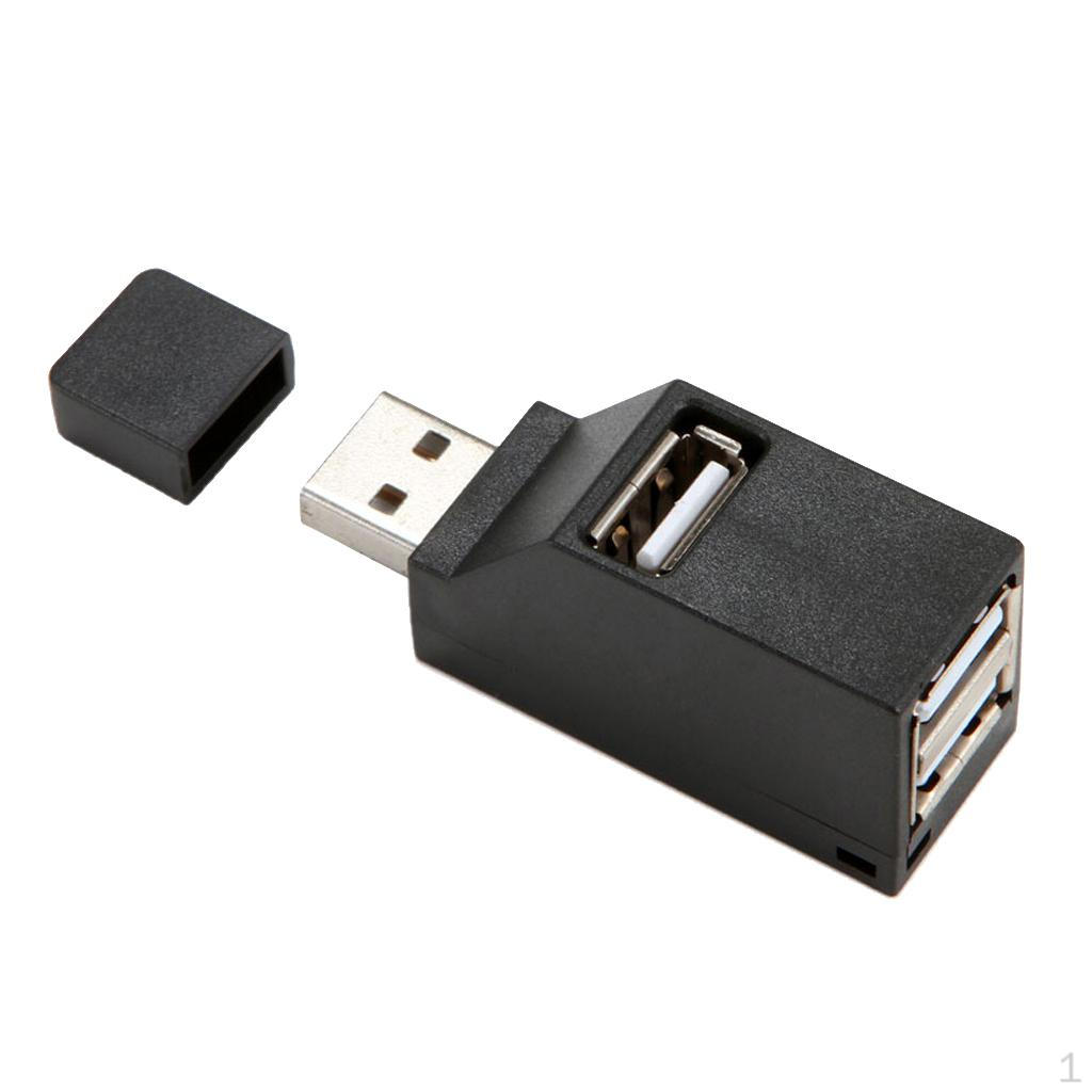 1 шт. USB 2. Конвертер-хаб Mini на 3 порта