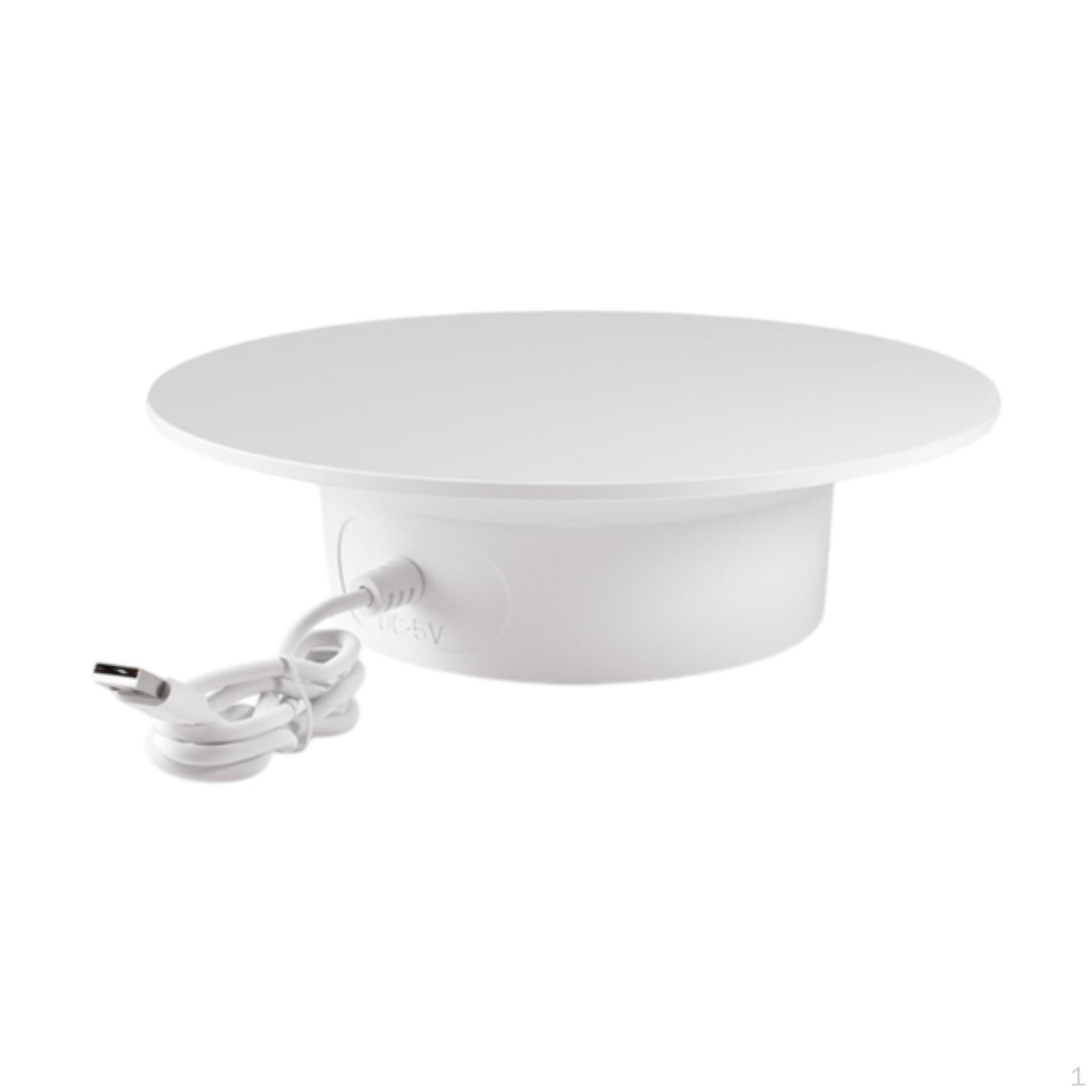 

Вращающийся стенд для демонстрации фотографий Поворотный стол для профессионалов 15cm Fixed Speed